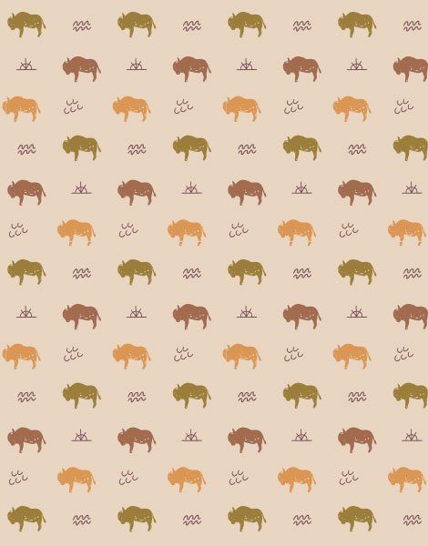 Minis – Sac de couchage en coton Buffalo