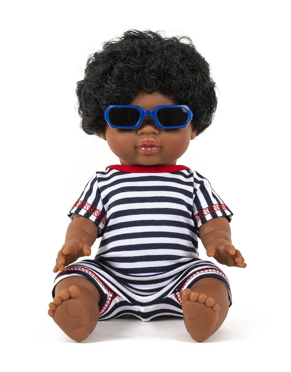 6 Paires De Mini Lunettes Pour Poupées - Accessoire Déco Coloré - Pour Poupées En Tissu, Jouets - Taille Miniature