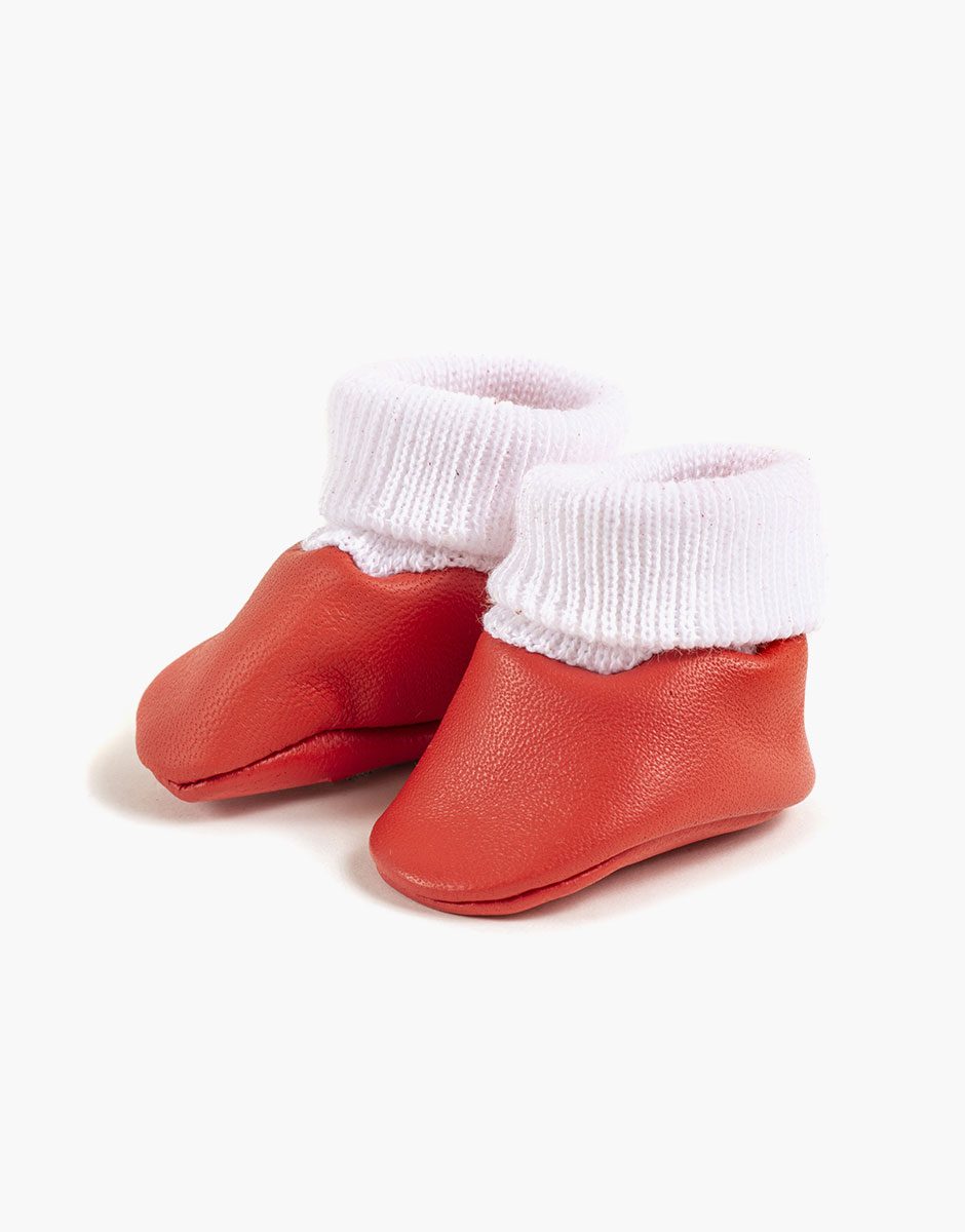 Chaussons chaussettes Rouge