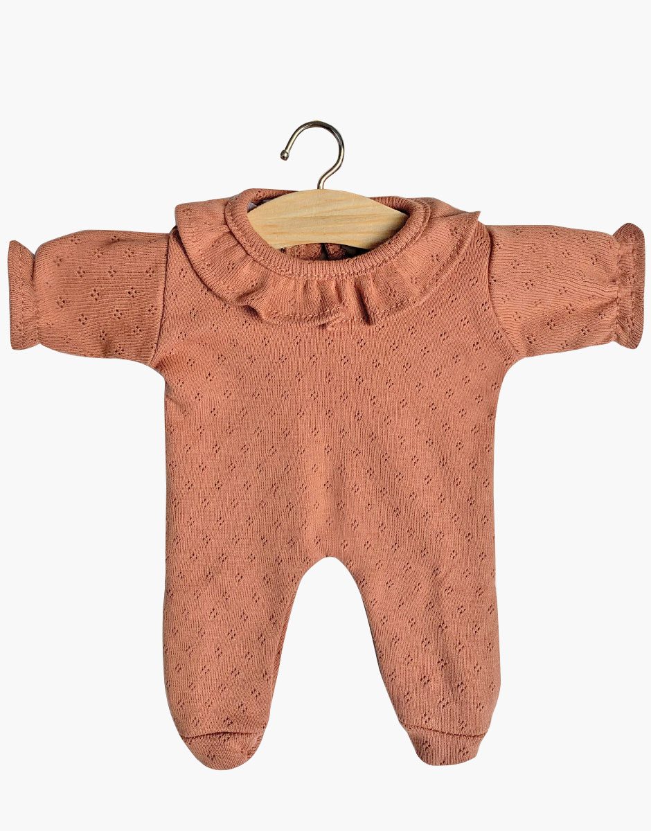 Babies – Dors bien Camille en coton pointillé cassonade