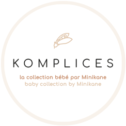 Minikane  Collection Komplices - Cape de bain pour bébé en coton