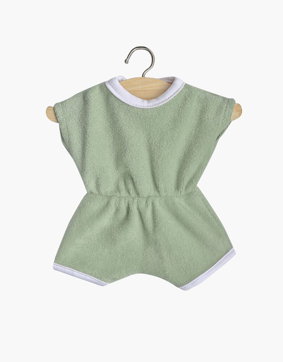 Babies – Combinaison Ines en éponge thé vert