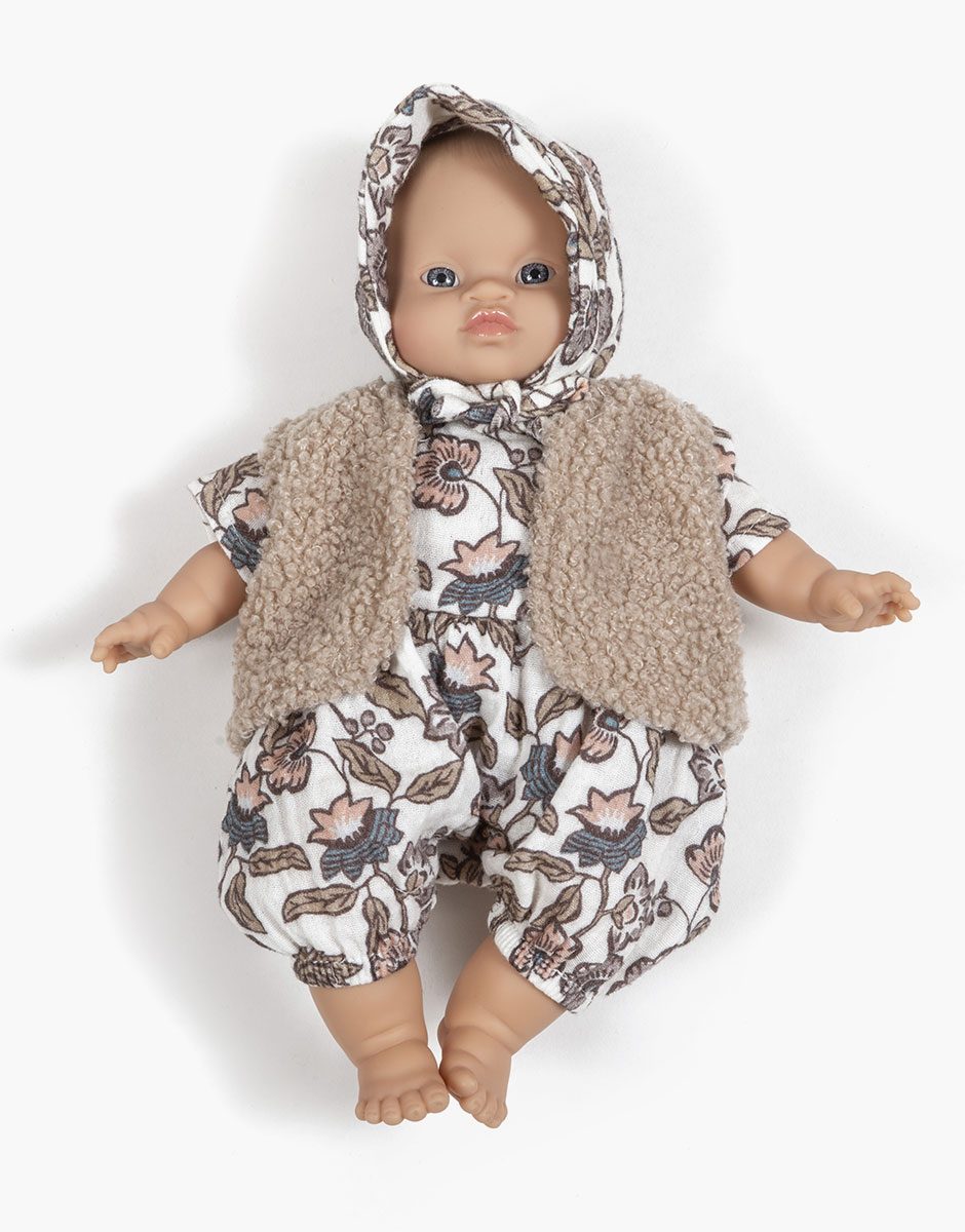 Minikane | Babies - Gilet sans manches ourson beige