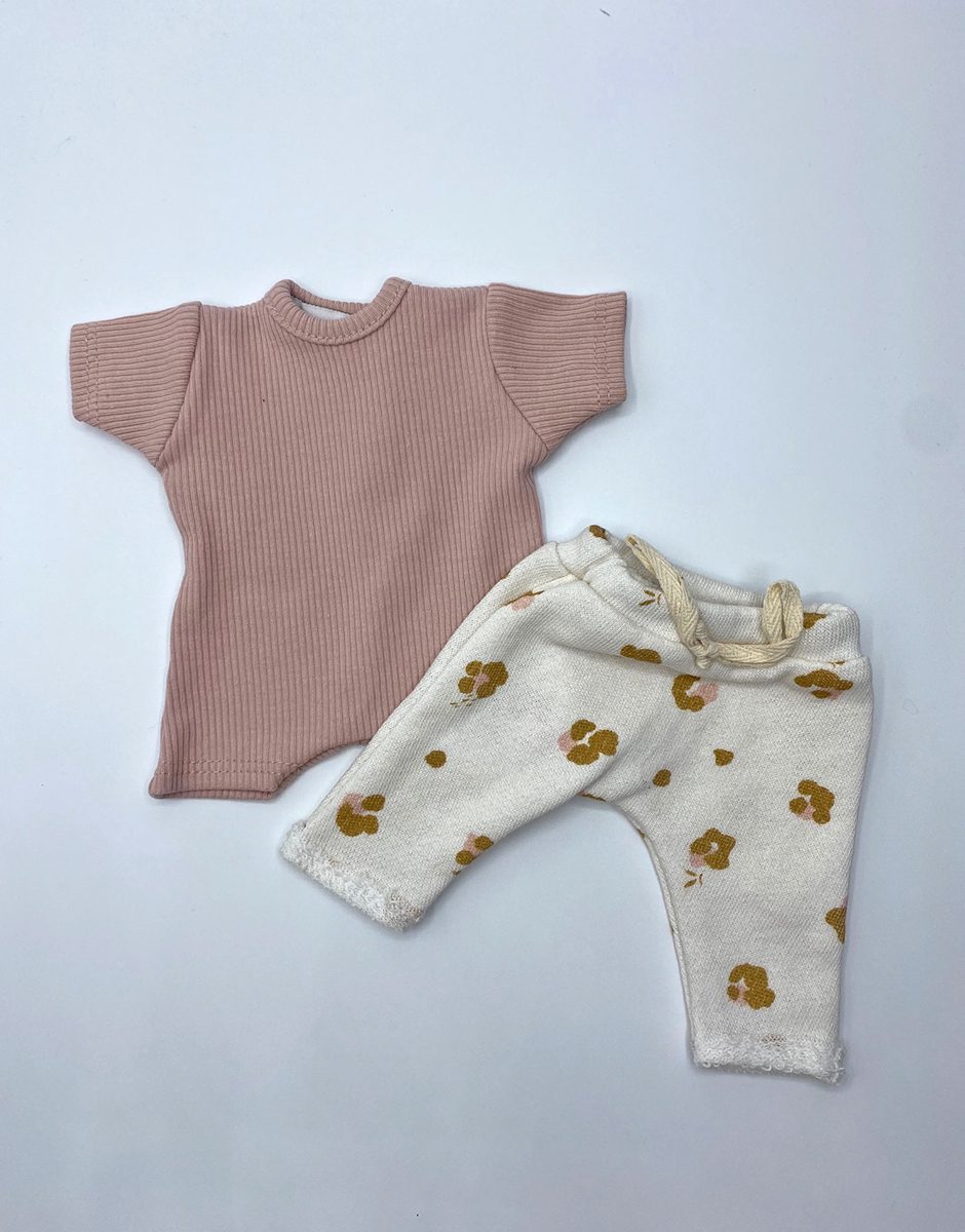 *Babies – Body pétale et son legging en molleton Holly
