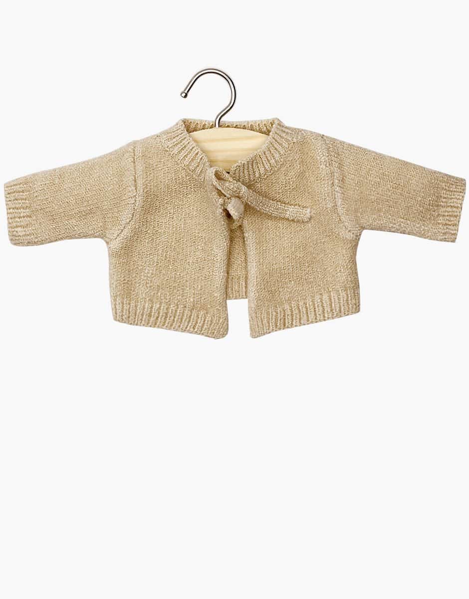 Babies – Cardigan Alix en tricot crème