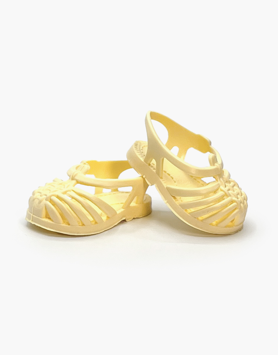 Sandales de plage “Sun” pour poupée Gordis paille