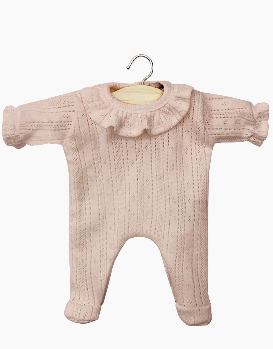 Babies – Dors bien Camille en coton pointillé rayures pétale