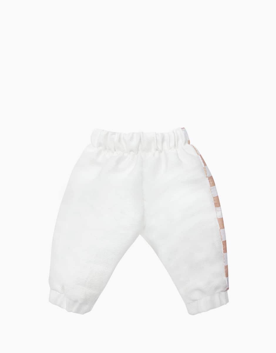 Minikane X Delage – Pantalon Katherine en gabardine blanc