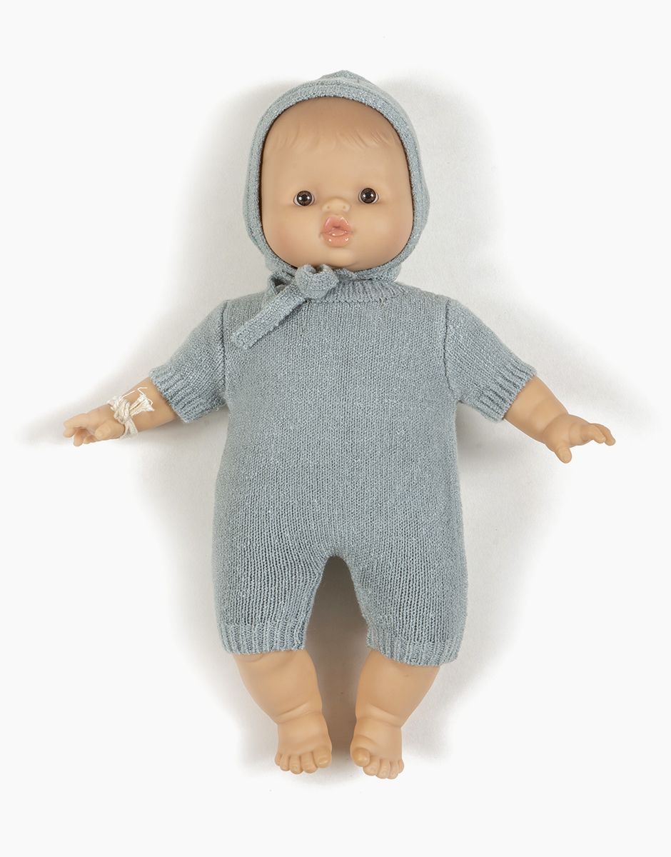 Babies – Combinaison Félix en tricot silver