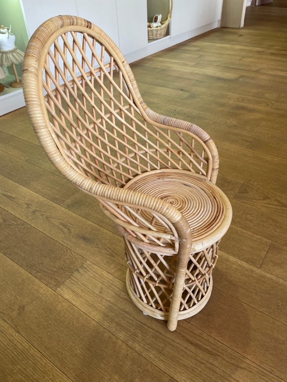 *Fauteuil en bambou King chair Kediri pour enfant