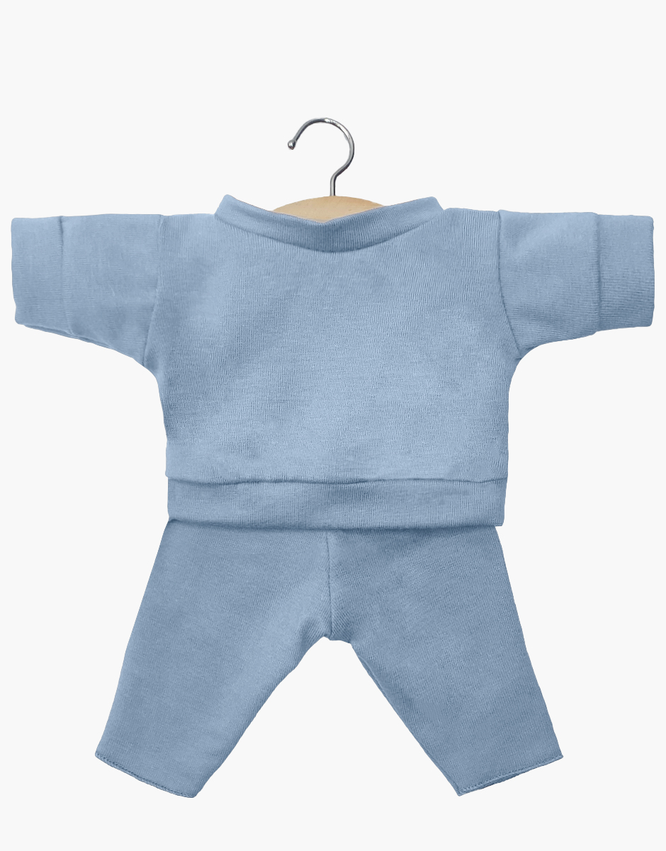 Babies – Ensemble Liam en jersey bleu artic