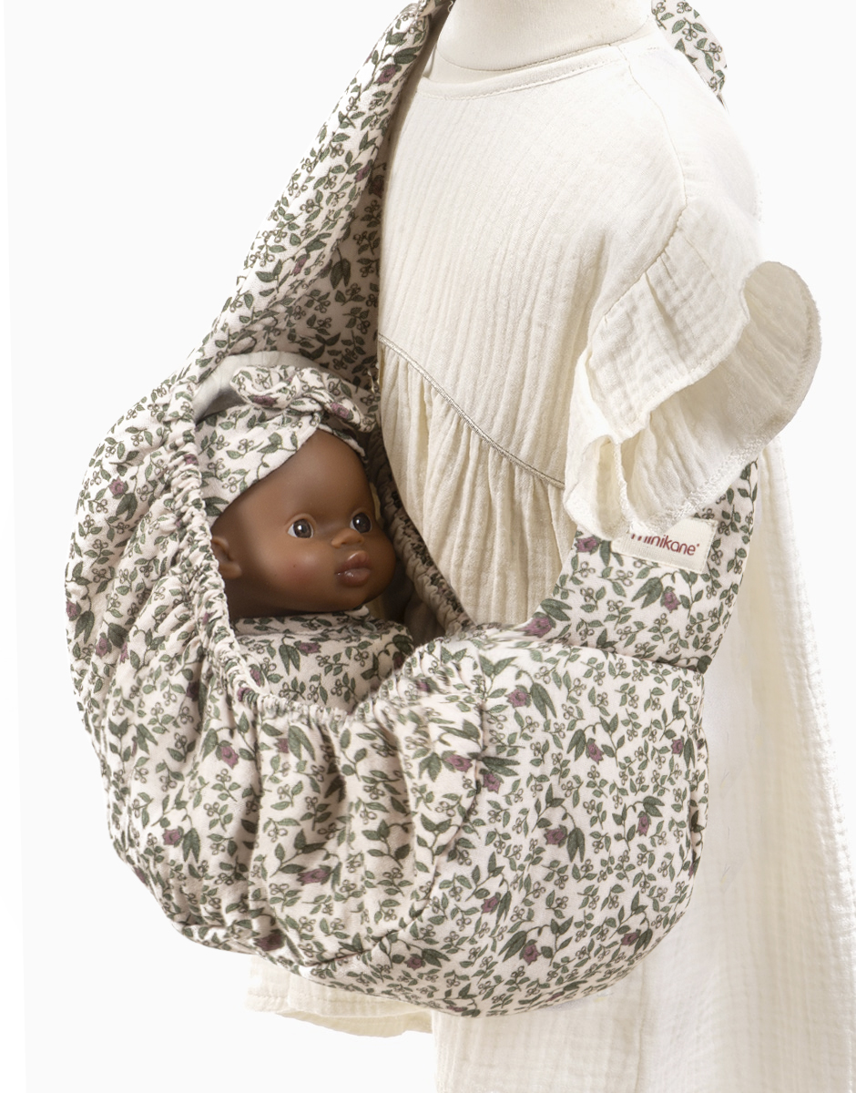 Babies – Porte poupée hamac en gaze de coton Amélie