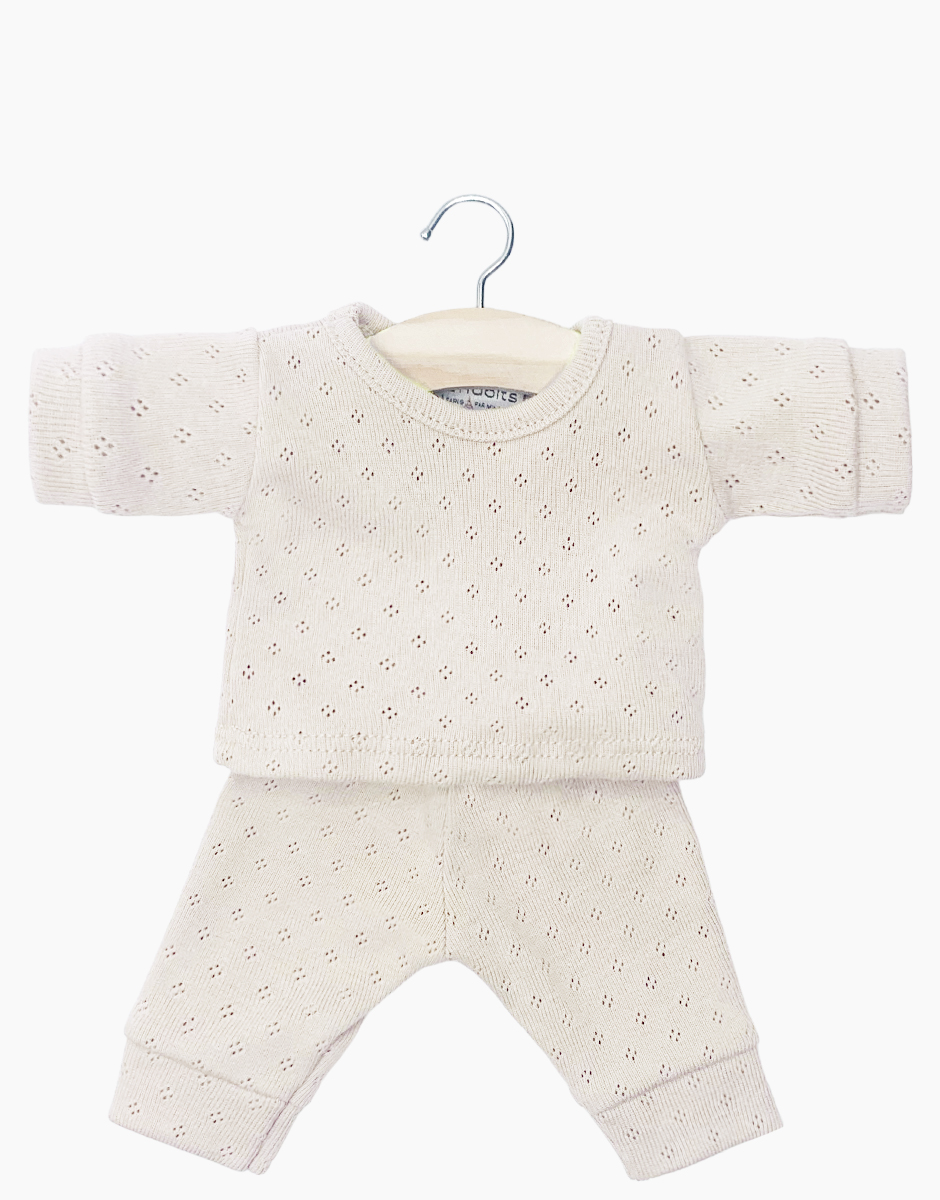 Babies – Pyjama Morgan en pointillé lin