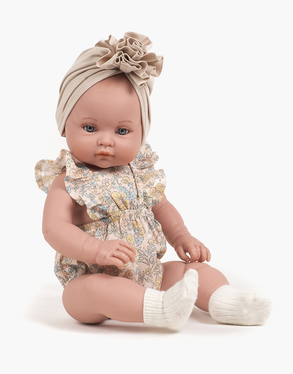 Bambinis – Paire de chaussettes en coton beige