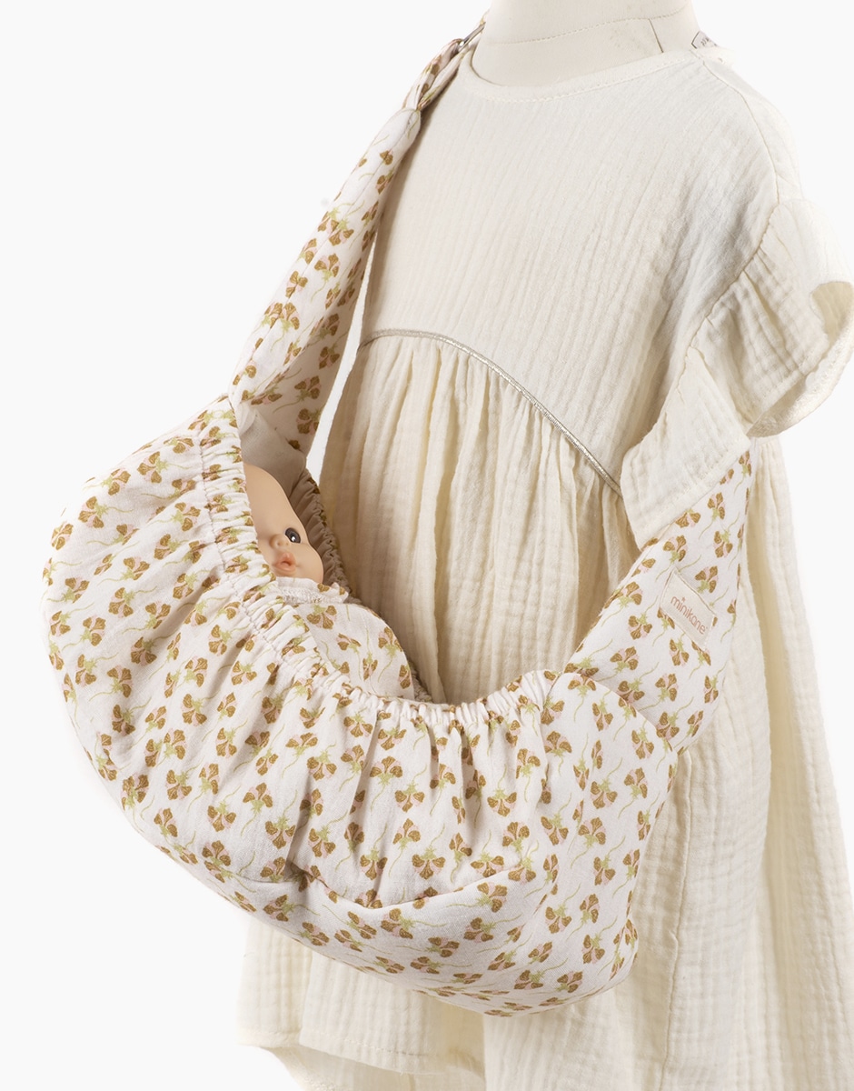 Babies – Porte poupée hamac en gaze de coton Julie