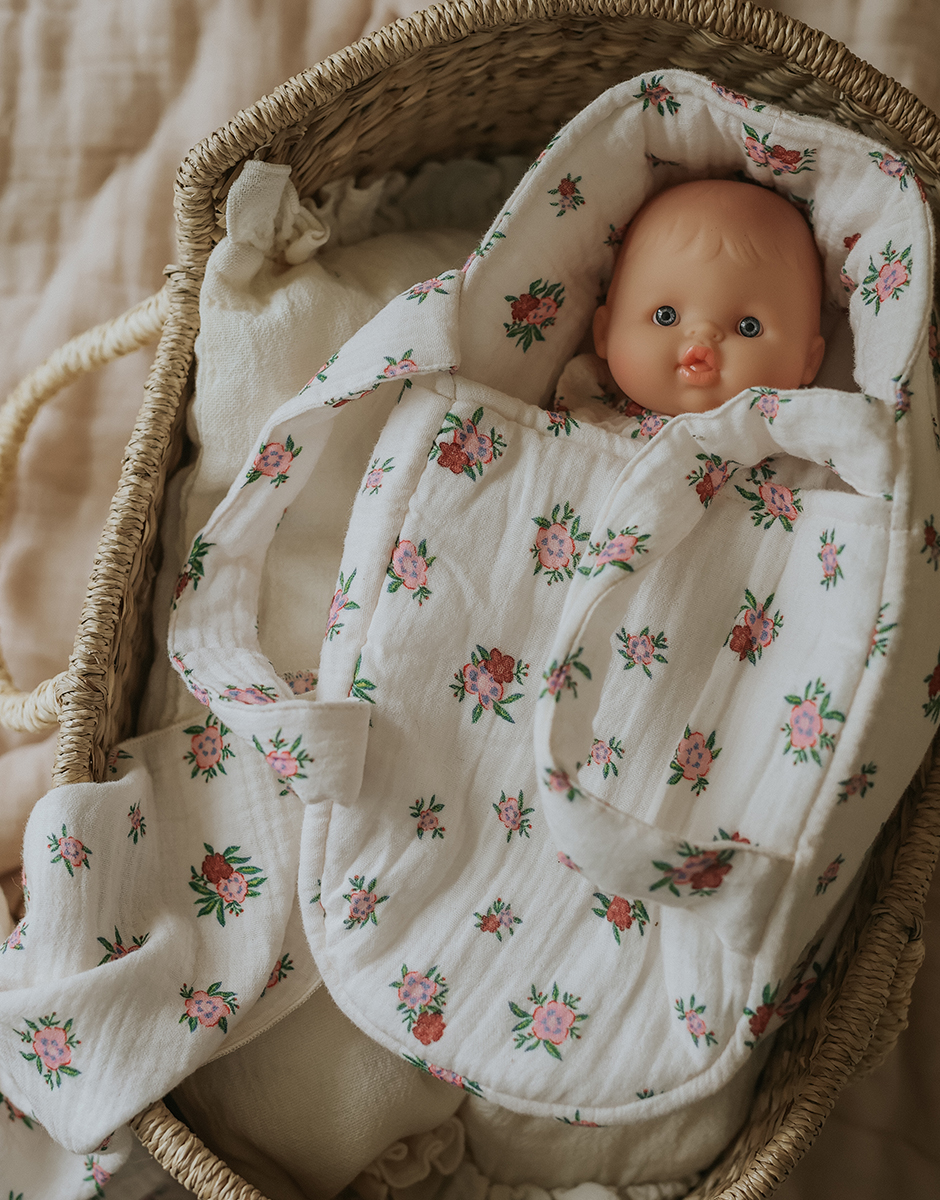 Babies – Couffin en double gaze Eugénia