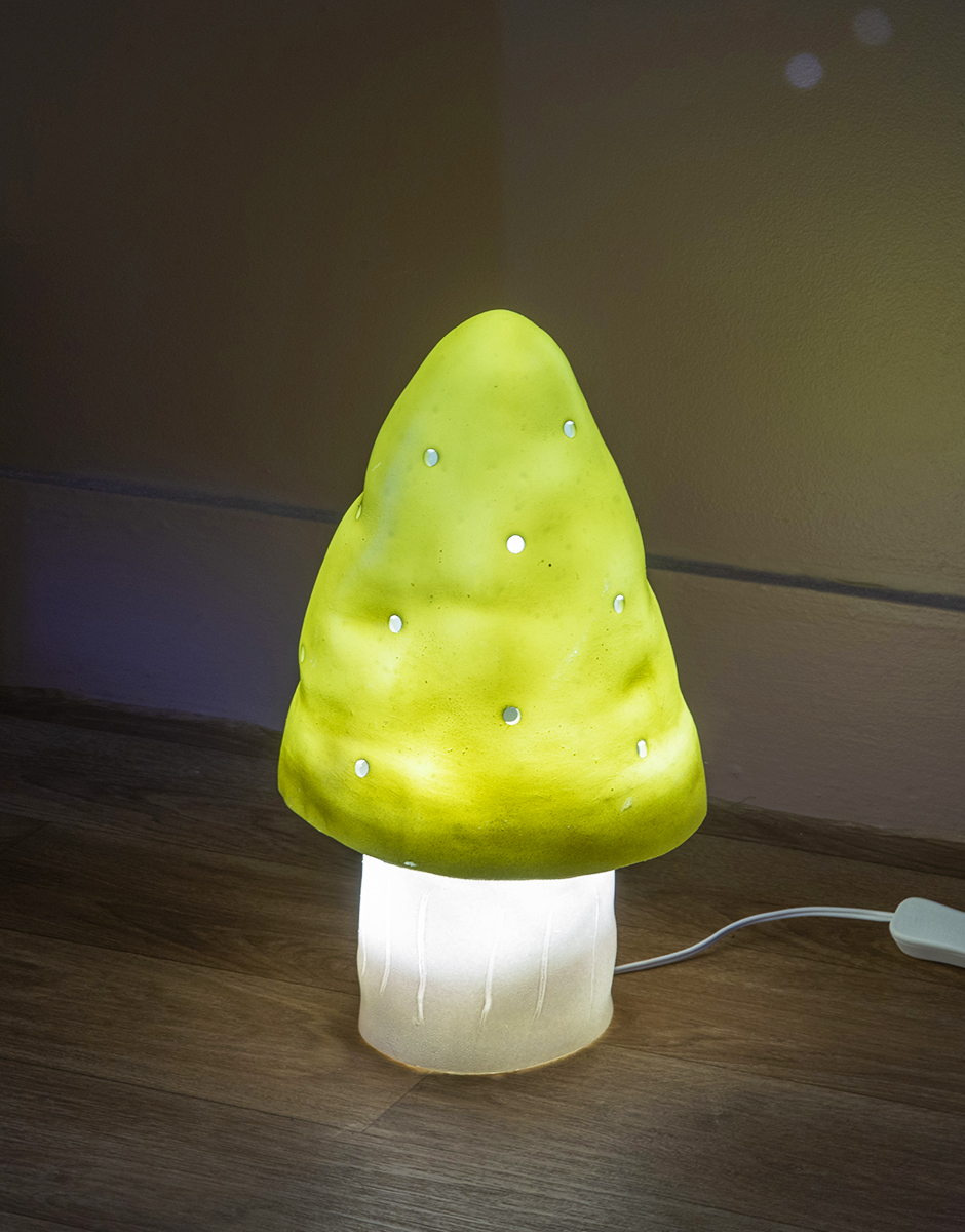 Home kids – Lampe veilleuse “Petit Champignon” vert mousse