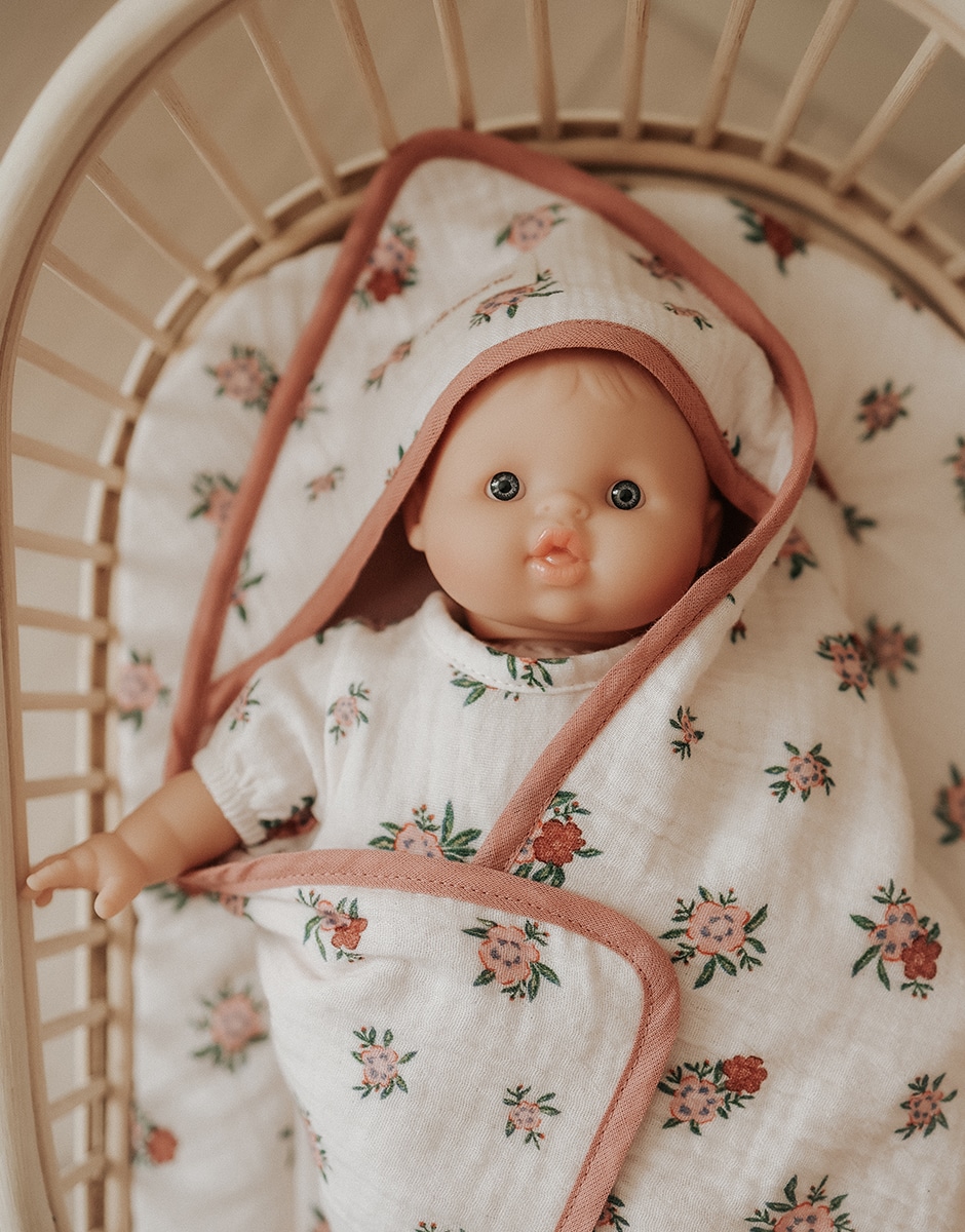 Babies – Cape de bain en gaze de coton Eugénia
