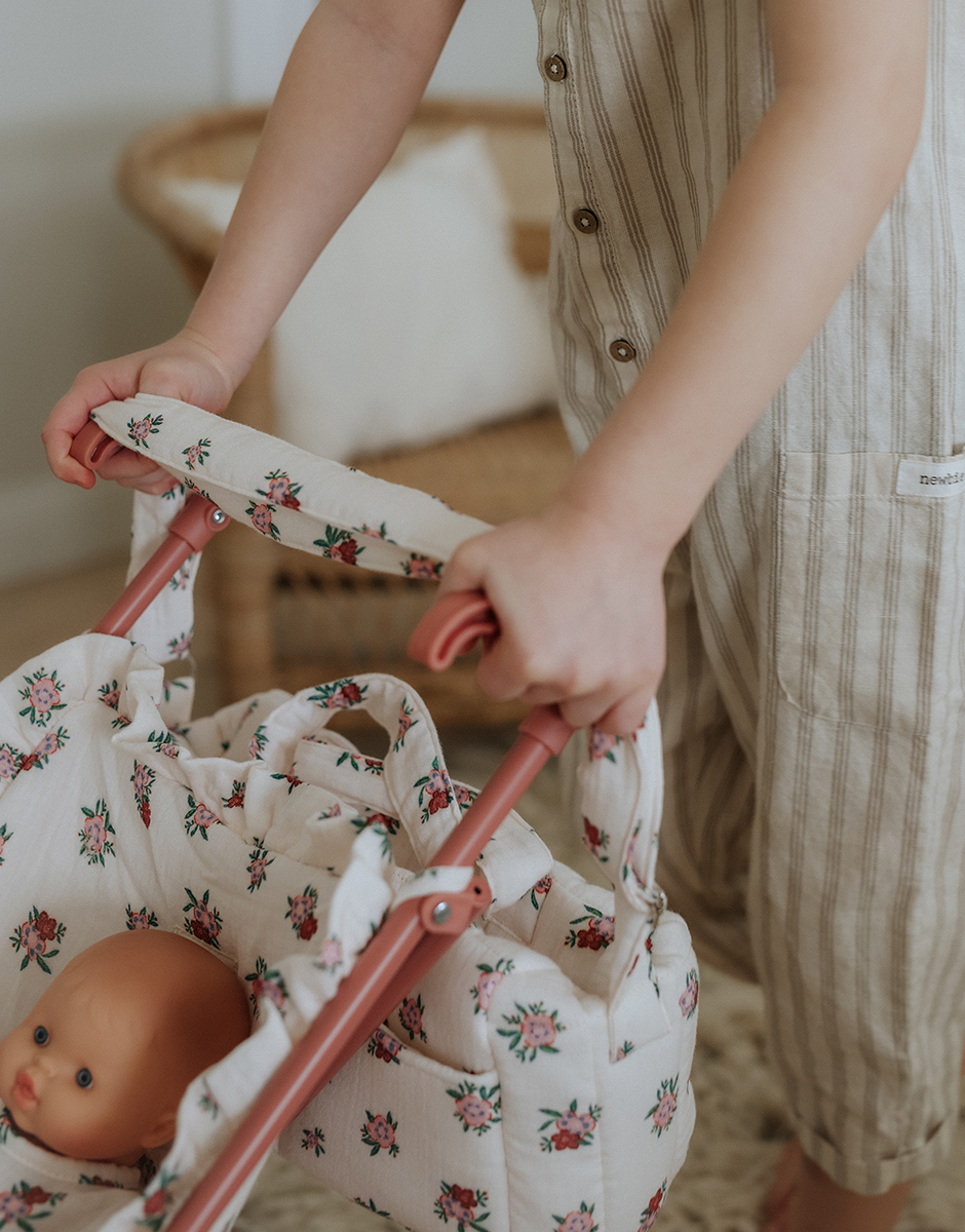 Sac à langer poupée en gaze de coton Eugénia