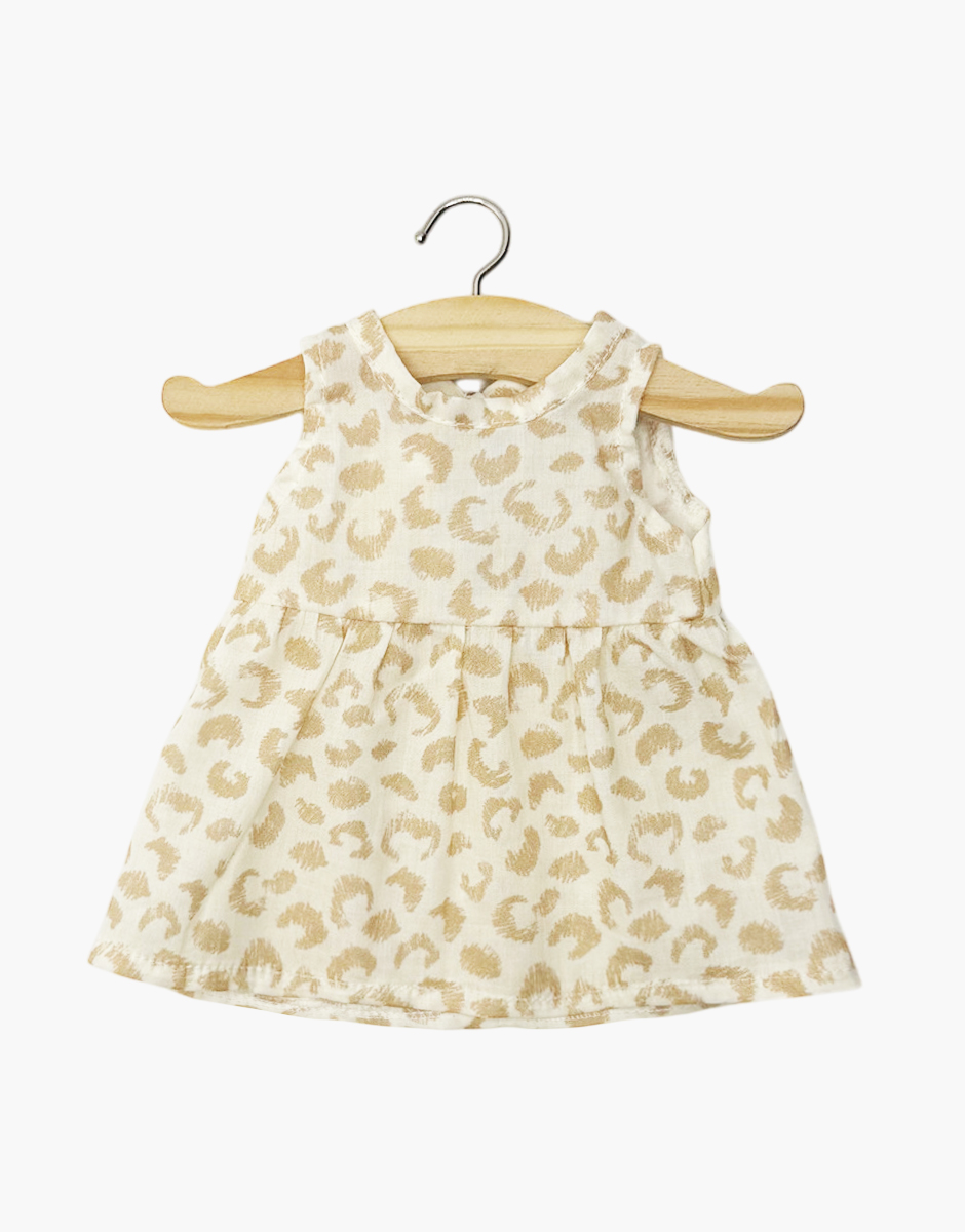Robe Faustine sans manches en coton Féline