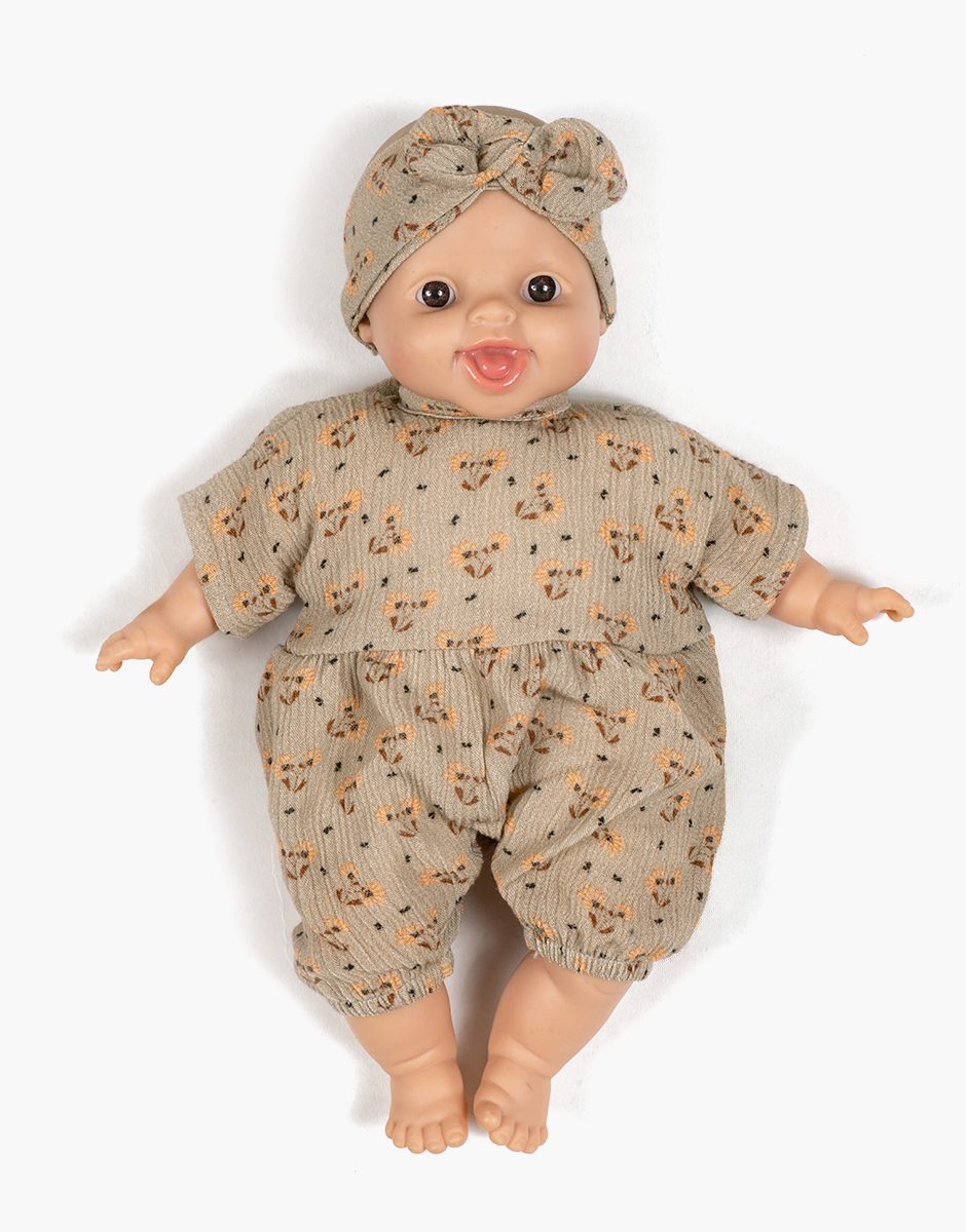 Babies - Barboteuse Noa et son headband en crépon Éloïse
