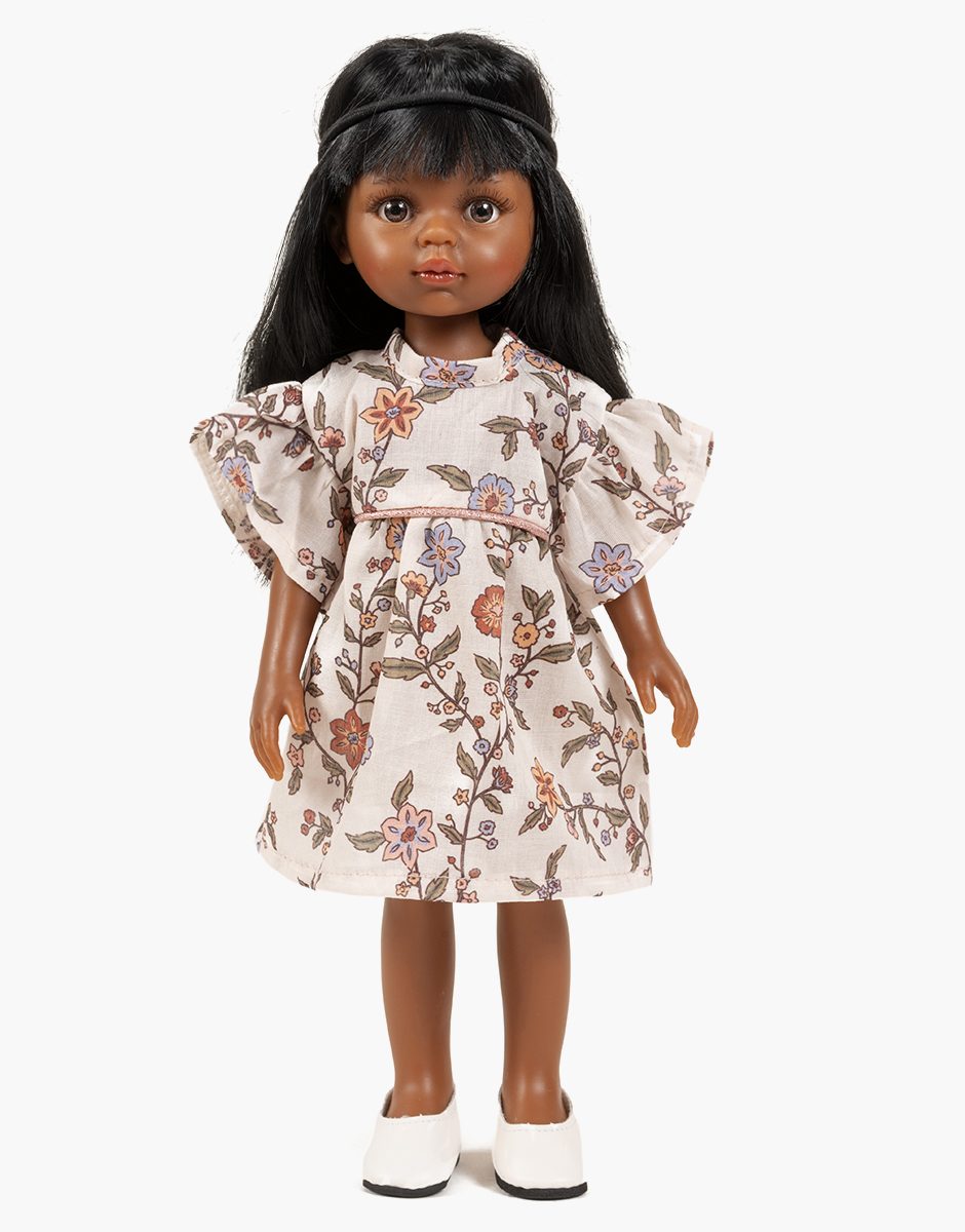 Amigas - Robe Daisy en coton Gisèle avec passepoil