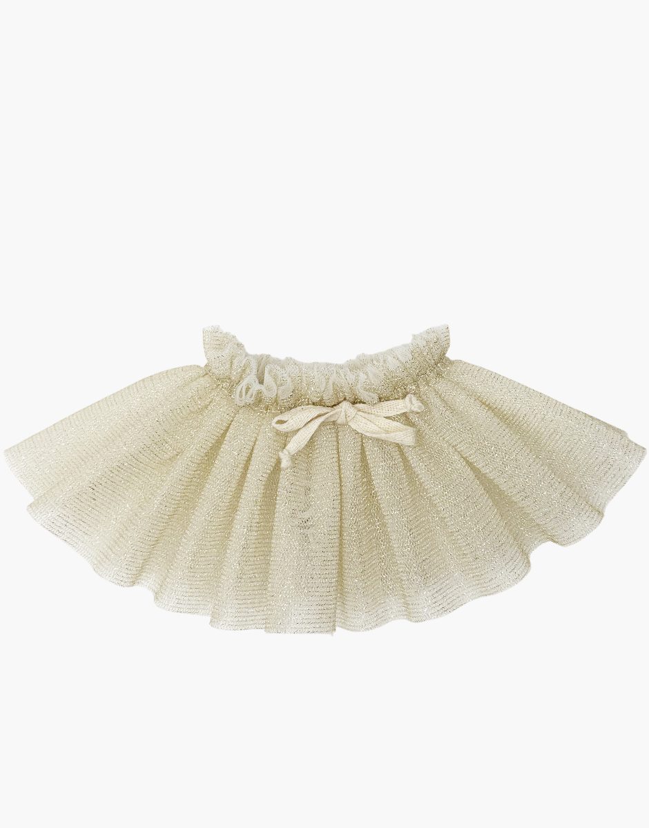 Tutu court Alicia avec nouettes doré