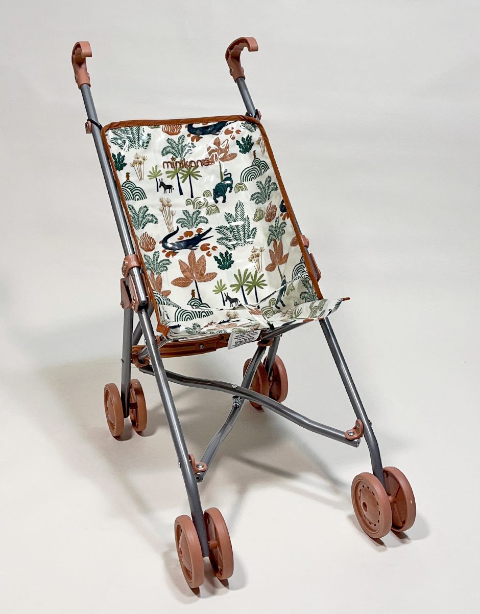 *Poussette poupée avec assise en coton enduit Amazone