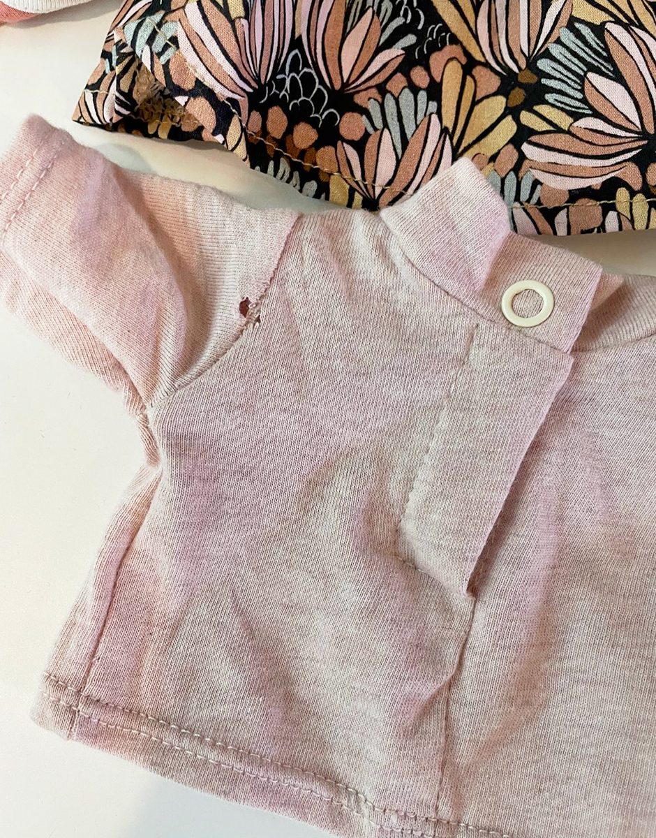 *Lot de vêtements GORDIS avec ensemble de ski top pétale, fuseau Popeye lin et bonnet