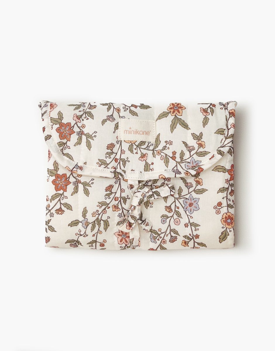 Matelas à langer nomade Noé pour poupées en gaze de coton Gisèle