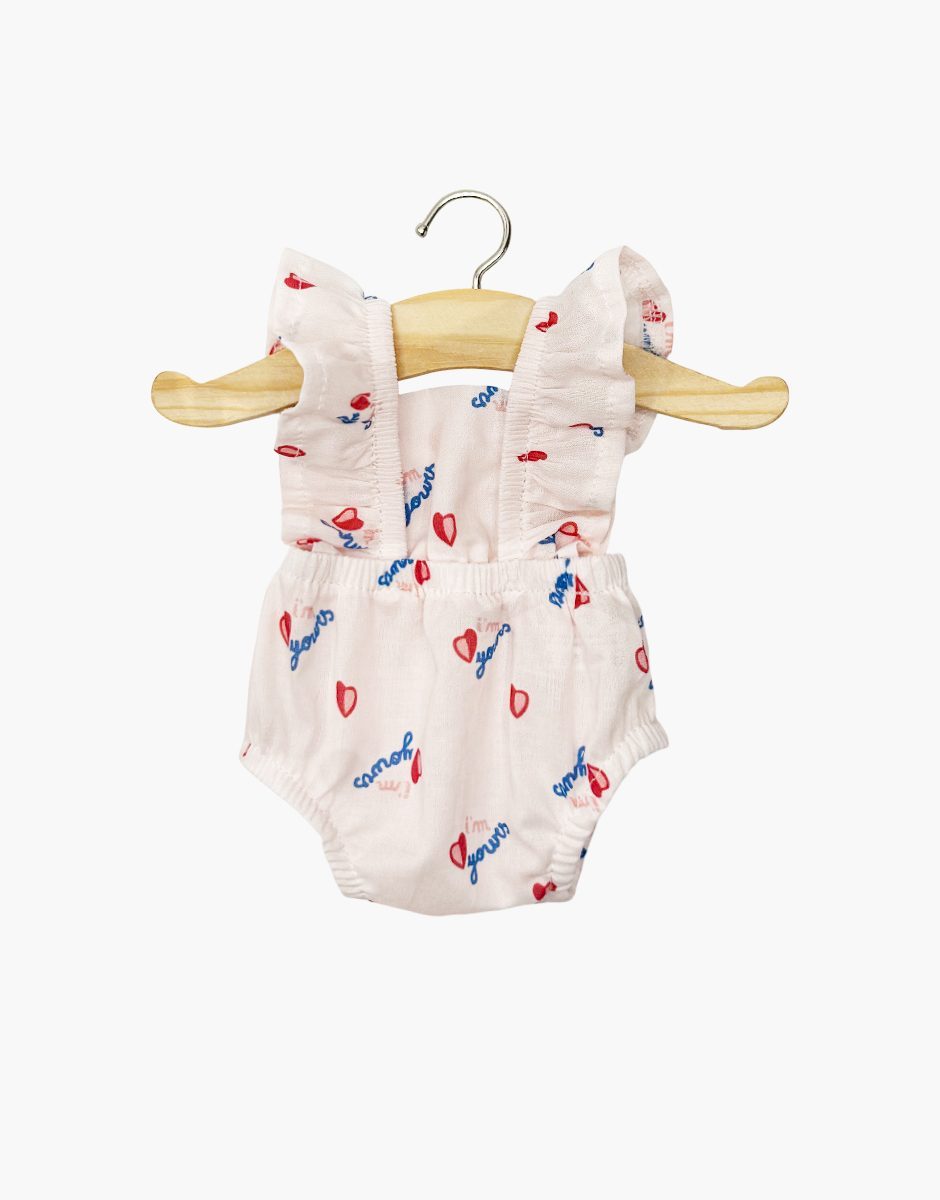 Barboteuse rétro Lou en coton I'm yours