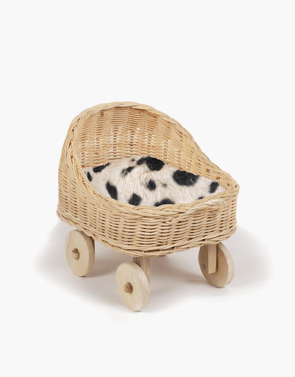 Jakarta - Mini Berceau Ambon en rotin et osier nu