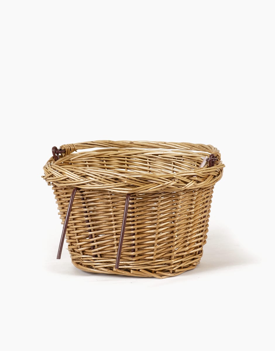 Panier de vélo enfant en osier