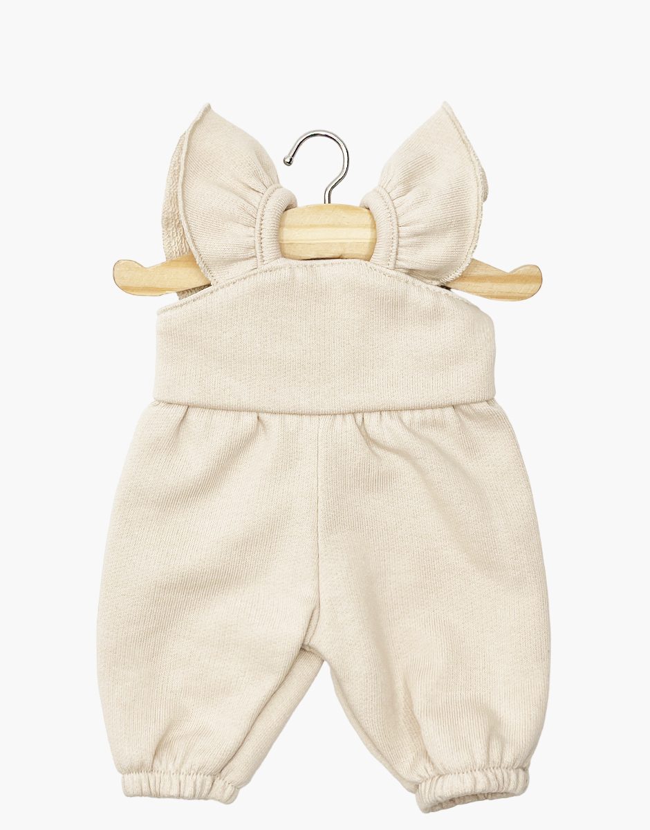 Salopette Claudie en molleton lin