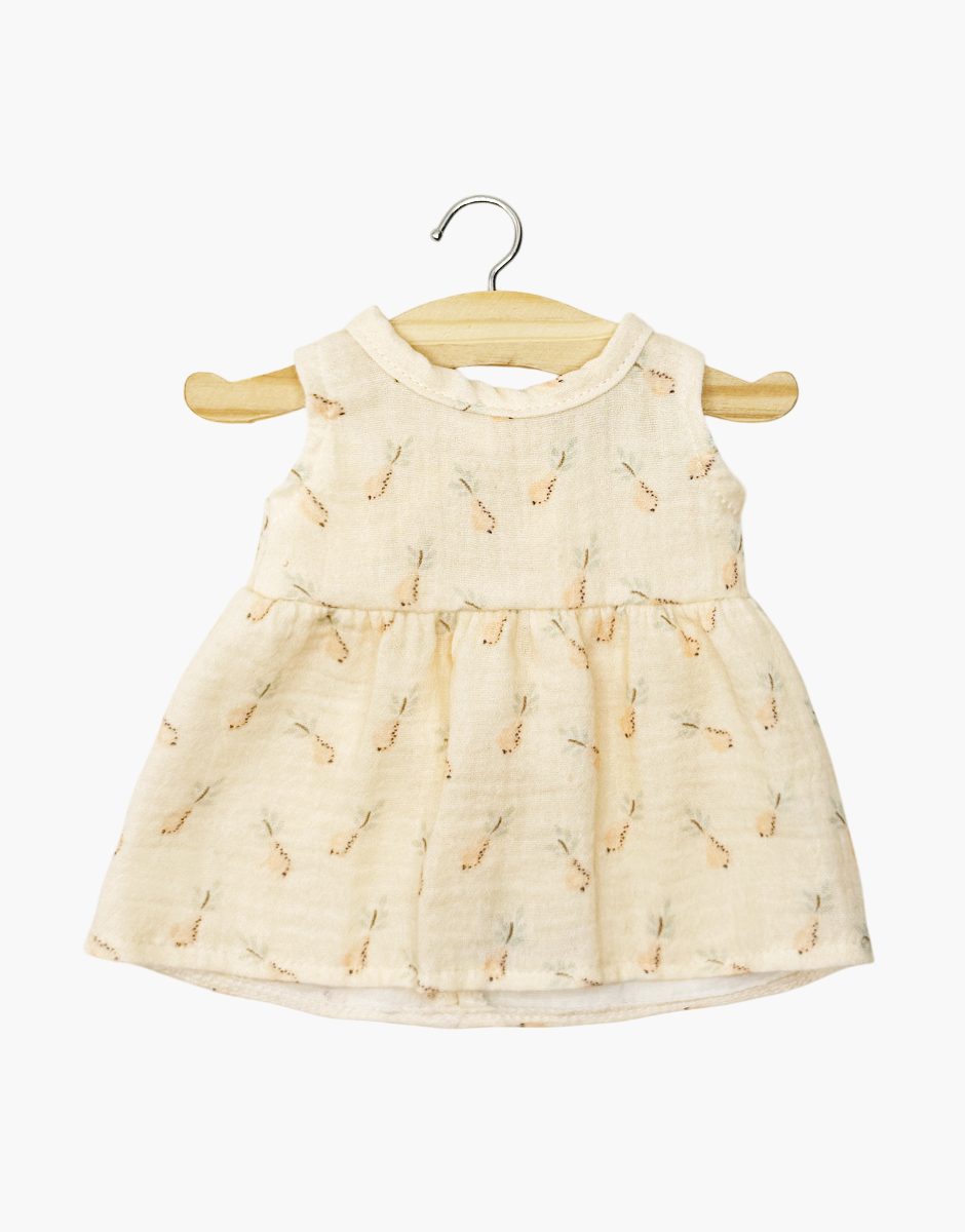 Robe Faustine sans manches en gaze de coton Hélène
