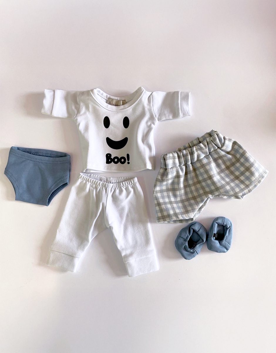 *Lot vêtements GORDIS avec ensemble Andrea en jersey blanc