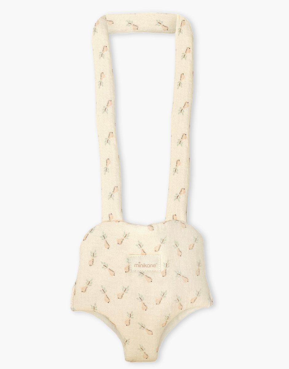 Porte poupée en gaze de coton Hélène