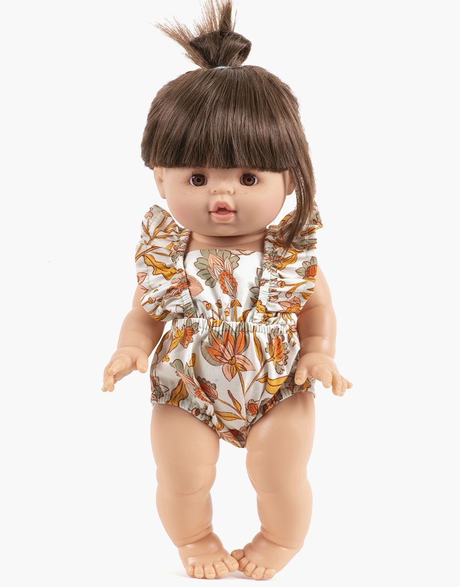 Barboteuse rétro Lou en coton Adèle