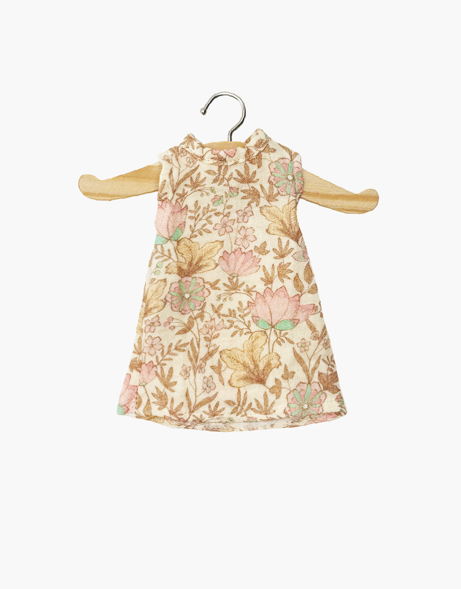 Amigas - Robe Iva en gaze de coton Indienne Rosée