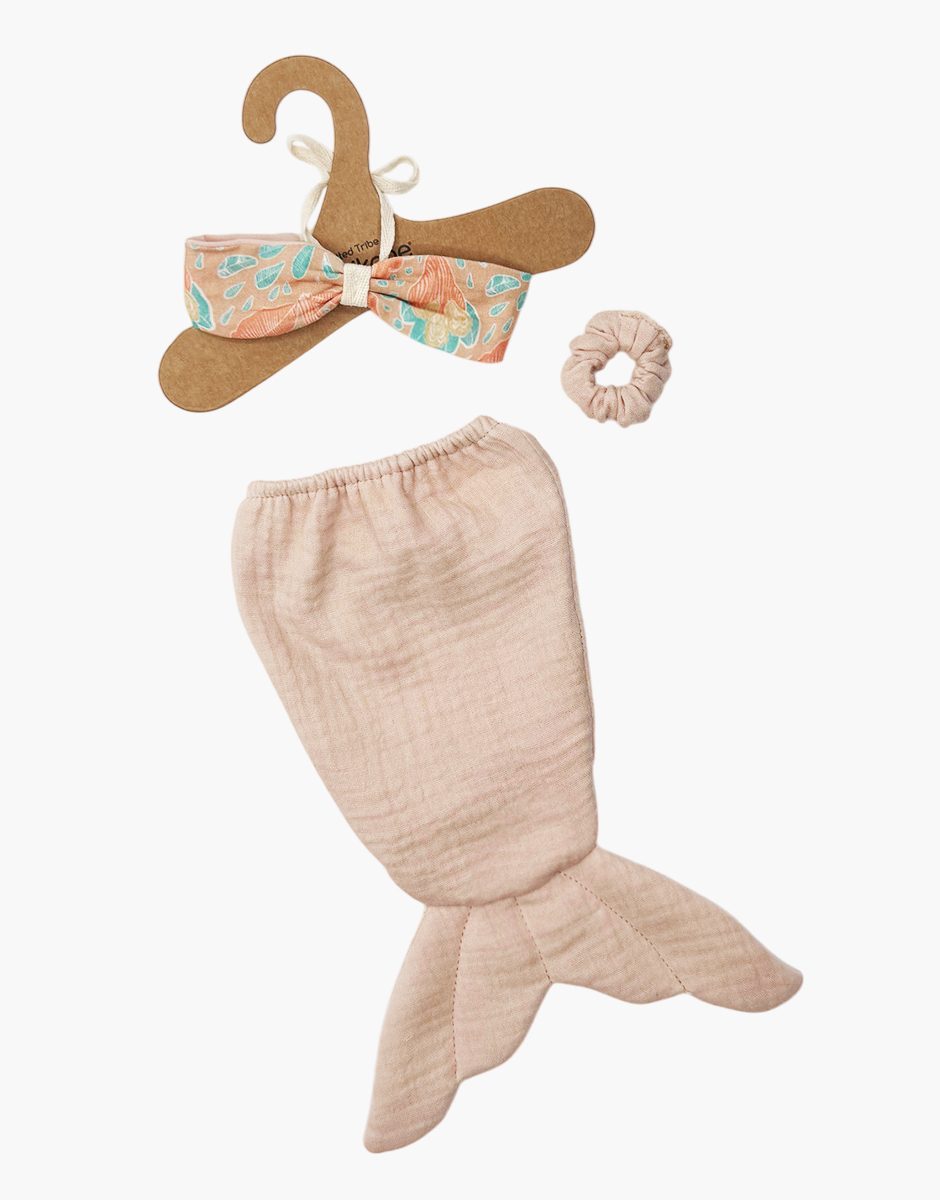 Les P'tits Déguiz' – Ensemble Sirène des mers rose nude/Aquarius