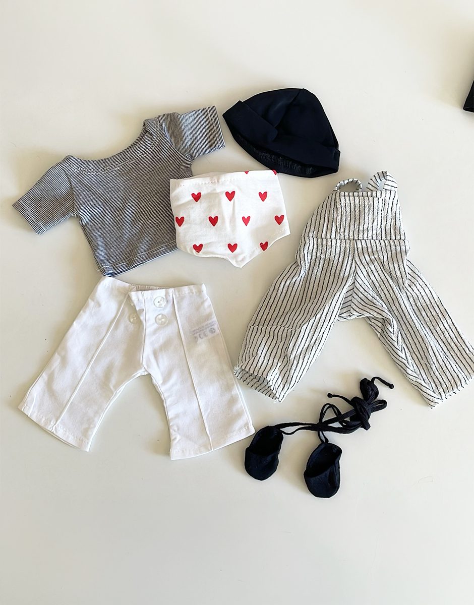 *ECO - Lot de vêtements Collection Paris Coeurs & Rayures