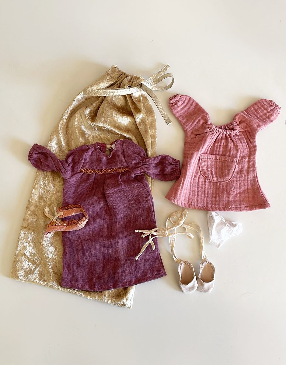 *ECO Amigas - Lot de vêtements Or & Fruits des bois