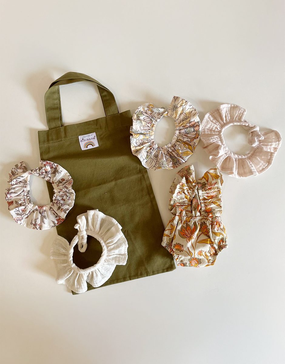 *ECO - Lot de vêtements Collerettes & Totebag
