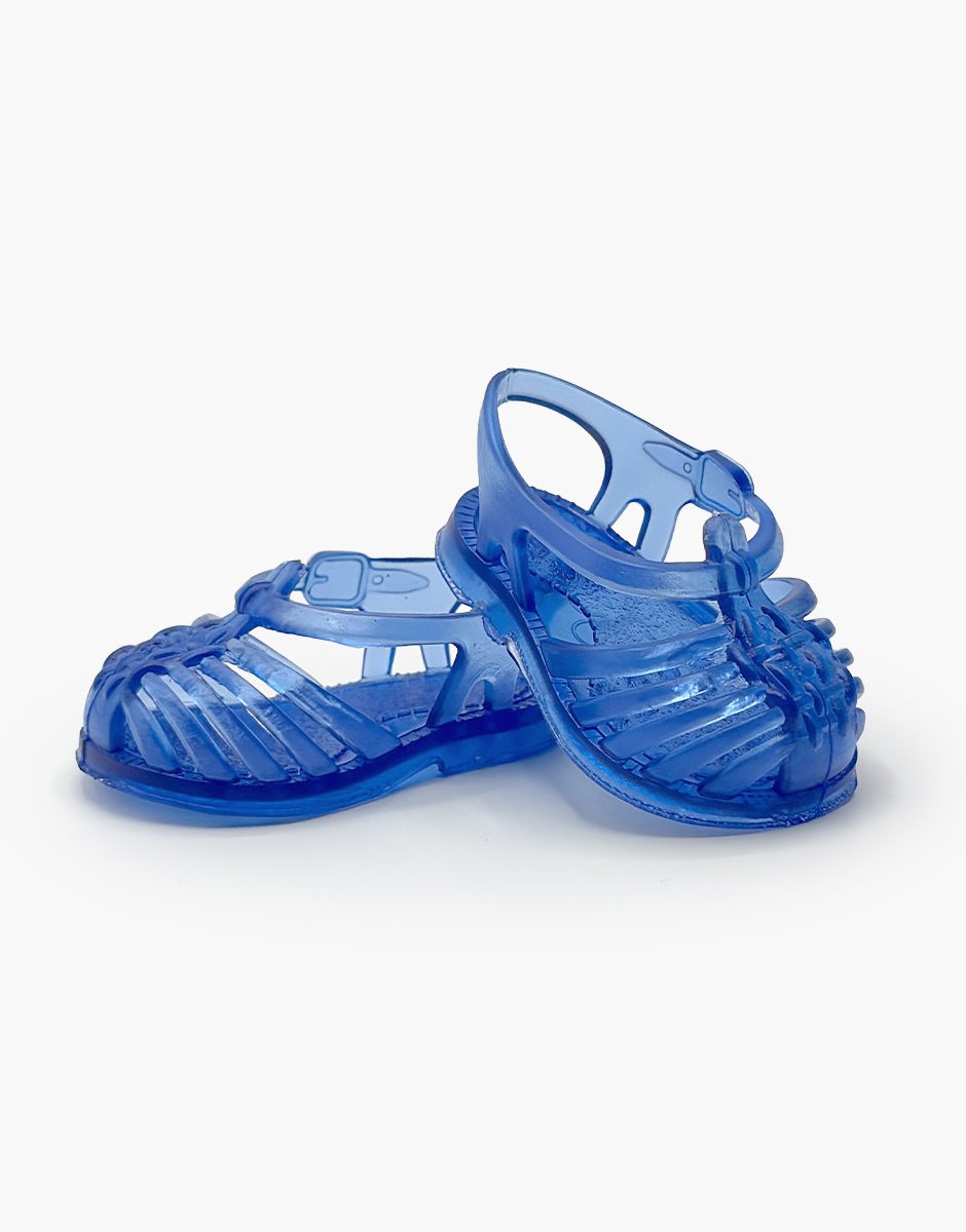 Sandales de plage “Sun” pour poupée Gordis bleu cobalt