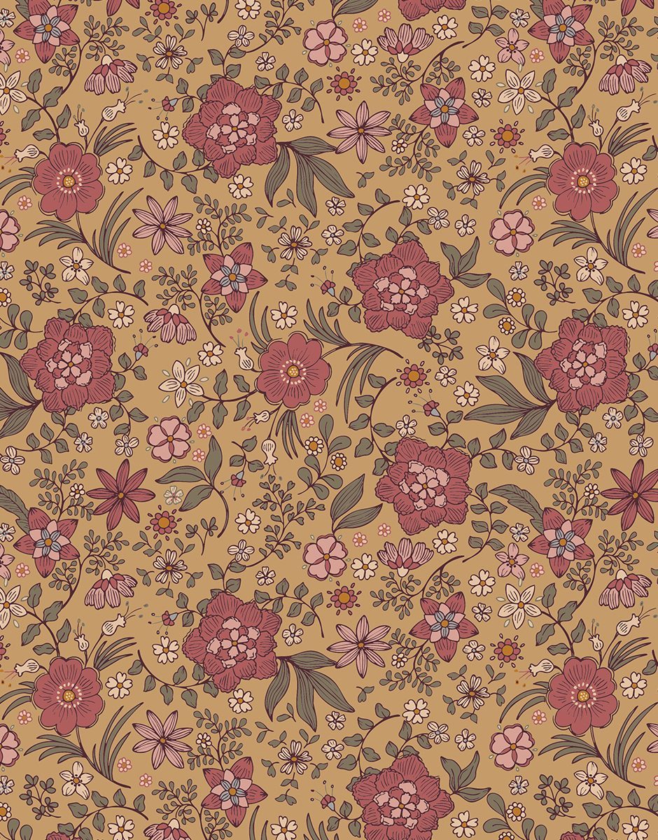 Barboteuse à collerette Colette en gaze de coton Bal d'automne