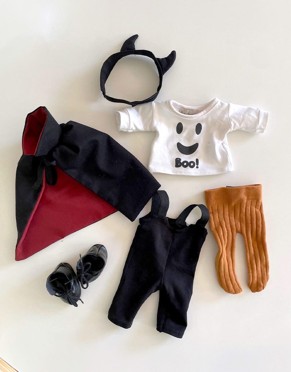 *Lot de vêtements GORDIS Halloween avec t-shirt manches longues "Boo!"