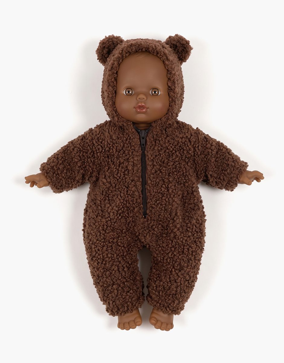 Babies - Combinaison Winnie en bouclette chocolat