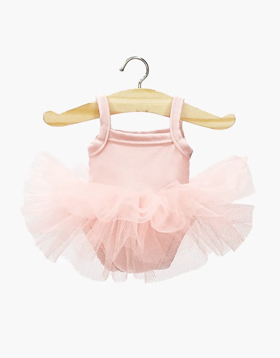 Tutu Stella en jersey et tulle rose pâle