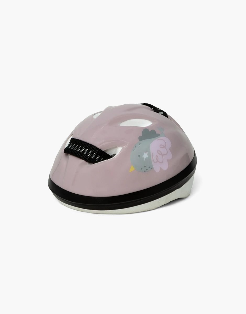 Casque de vélo rose lilas pour poupées Gordis