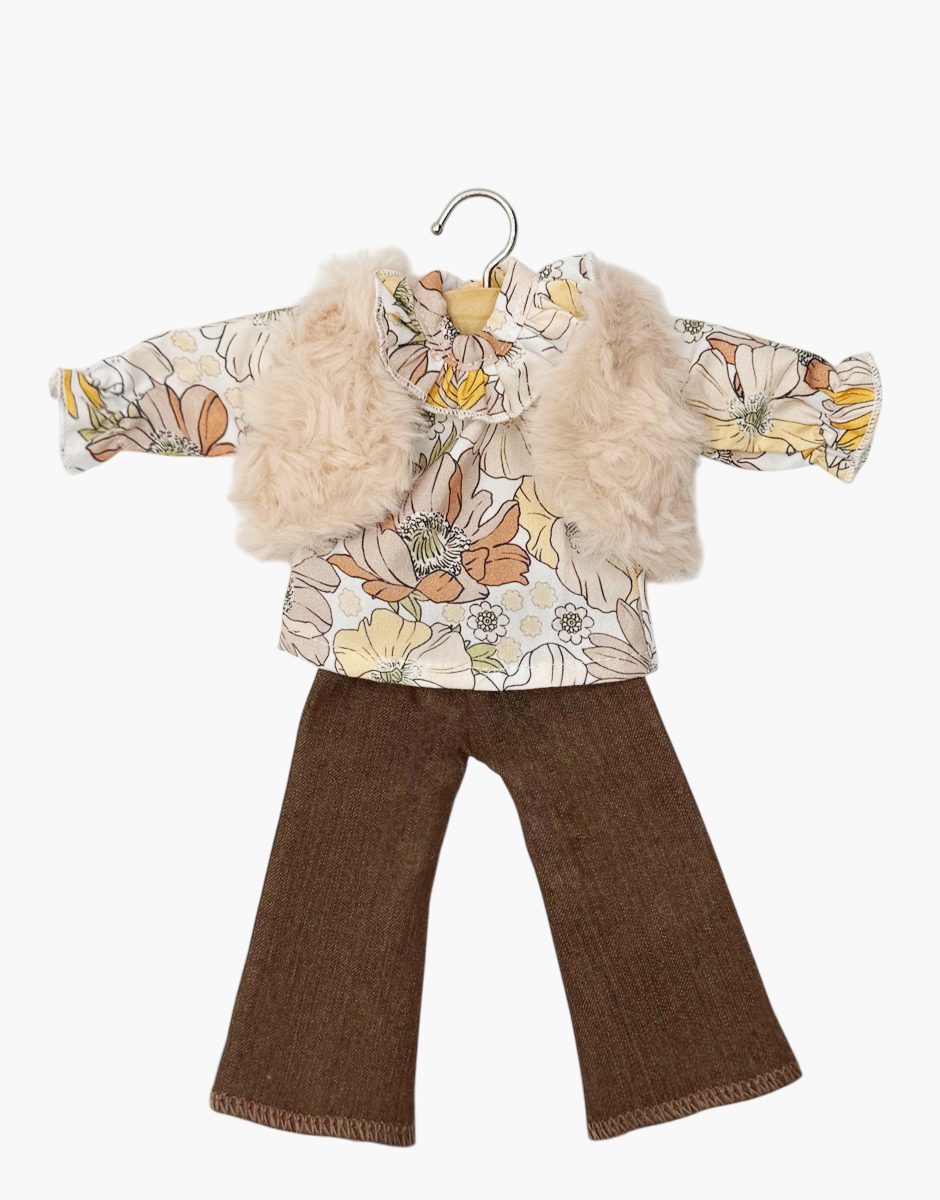 Amigas - Ensemble Sara en coton Fleurs d'automne